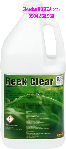 Chất khử mùi kháng khuẩn Reek Clear.